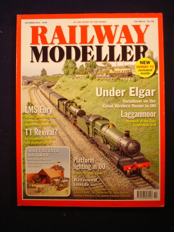 2 - Railway modeller - Oct 2014 - Platform lighting in OO - LMS Fury