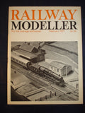 1 - Railway modeller - February 1971 - Contents page shown in photos