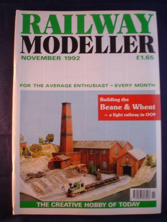 1 - Railway modeller - November 1992 - Contents page shown in photos