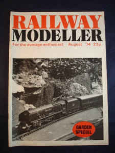 1 - Railway modeller - August 1974 - Contents page shown in photos