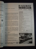 1 - Railway modeller - August 1974 - Contents page shown in photos
