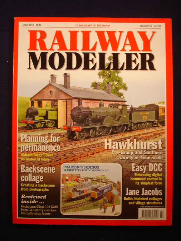 2 - Railway modeller - July 2014 - Hawkhurst - Easy DCC - Sidings plan