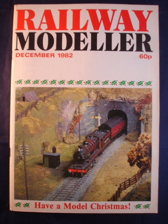 1 - Railway modeller - December 1982 - Contents page shown in photos