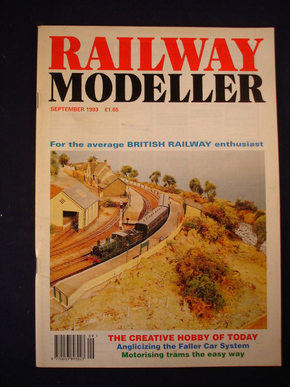 2 - Railway modeller - Sep 1993 - Contents page photo - LMS shunter drawings