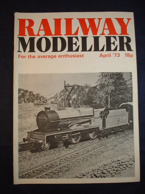 1 - Railway modeller - April 1973 - Contents page shown in photos