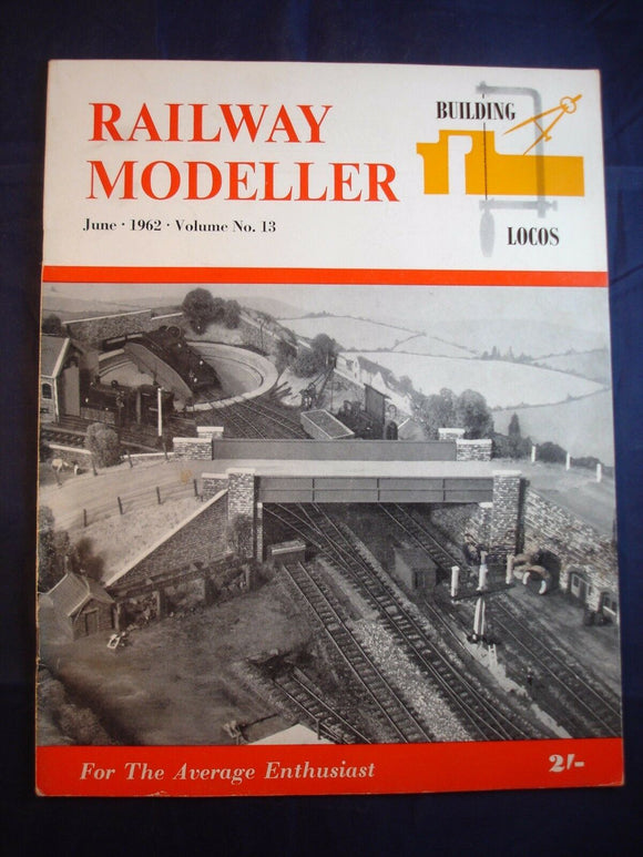 1 - Railway modeller - June 1962 - Contents page shown in photos
