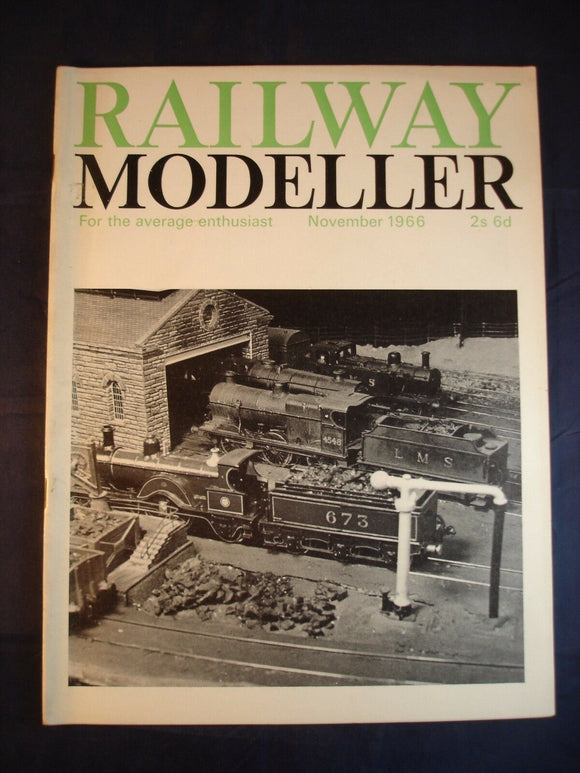 1 - Railway modeller November 1966 -  Contents page shown in photos