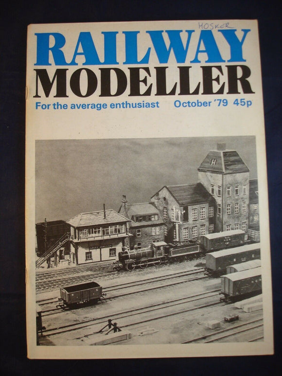 1 - Railway modeller -October 1979 - Contents page shown in photos