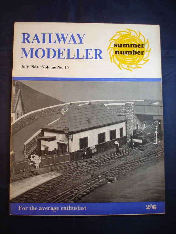 1 - Railway modeller - July 1964 - Contents page shown in photos