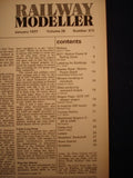 2 - Railway modeller - Jan 1977 - Contents page photos - GCR 10T sleeper wagon