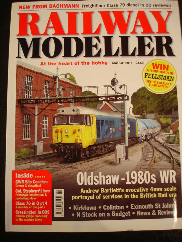 Railway Modeller Mar 2011 Oldshaw, N stock on a budget, GWR Slip coaches