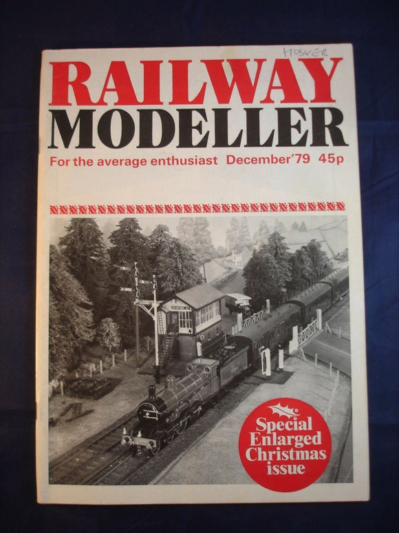 1 - Railway modeller - December 1979 - Contents page shown in photos