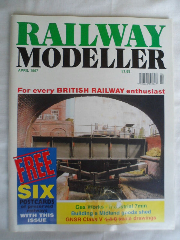Railway modeller - April 1997 - GNSR Class V 4-4-0 Scale drawings