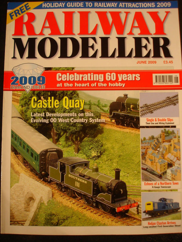 Railway Modeller June 2009 Castle Quay, Single and double slips