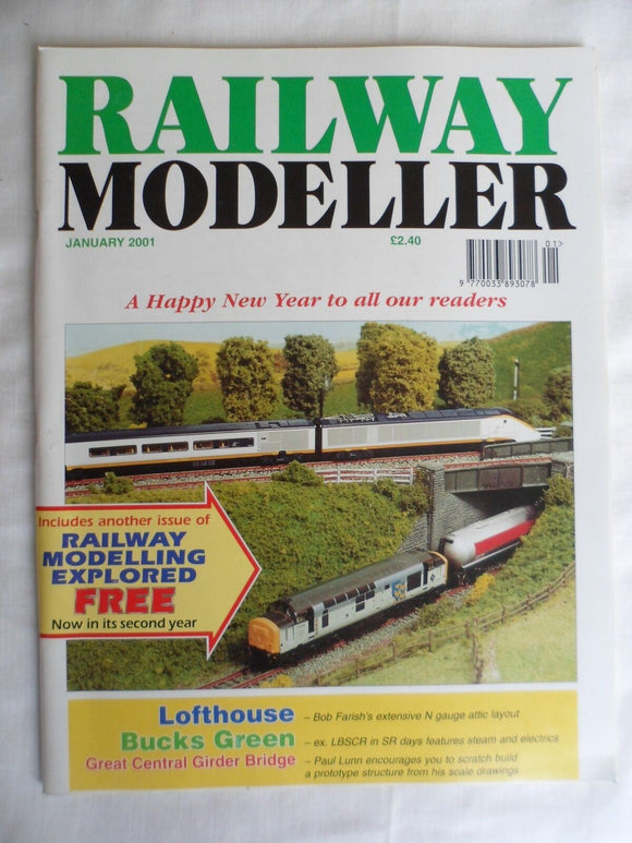 Railway modeller - January 2001 - GC Girder Bridge Scale drawings