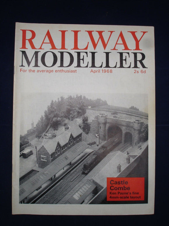 1 - Railway modeller - April 1968 - Contents page shown in photos
