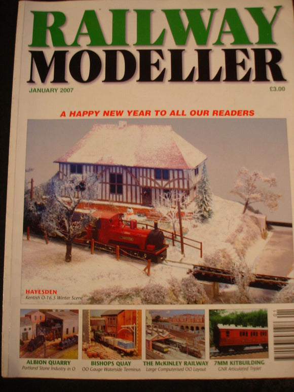 Railway Modeller Jan 2007 Hayesden, Albion, Bishops quay, GNR triplet
