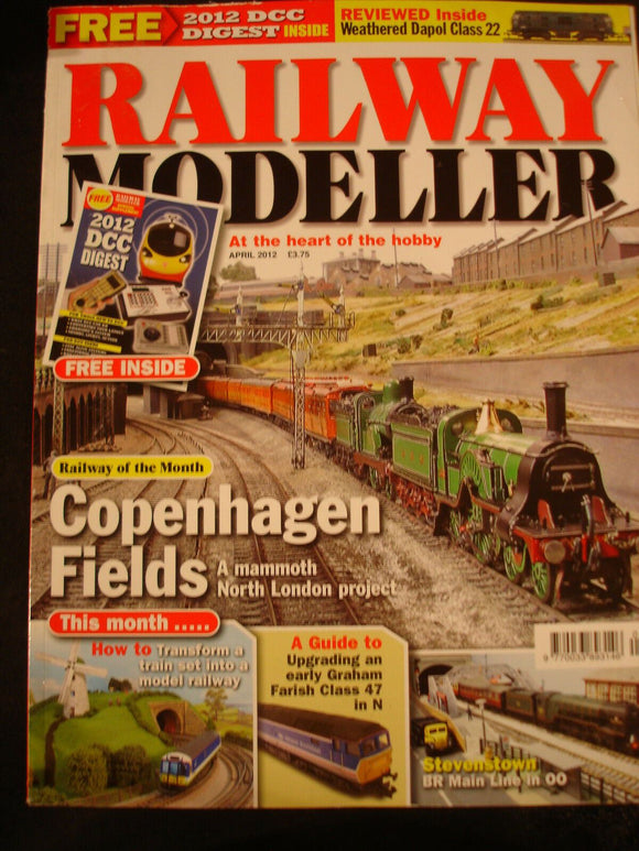 Railway Modeller April 2012 Transform a train set into a model railway