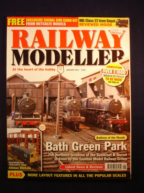 2 - Railway modeller - Jan 2012 - Bath Green - 4 mm - NBL Class 22