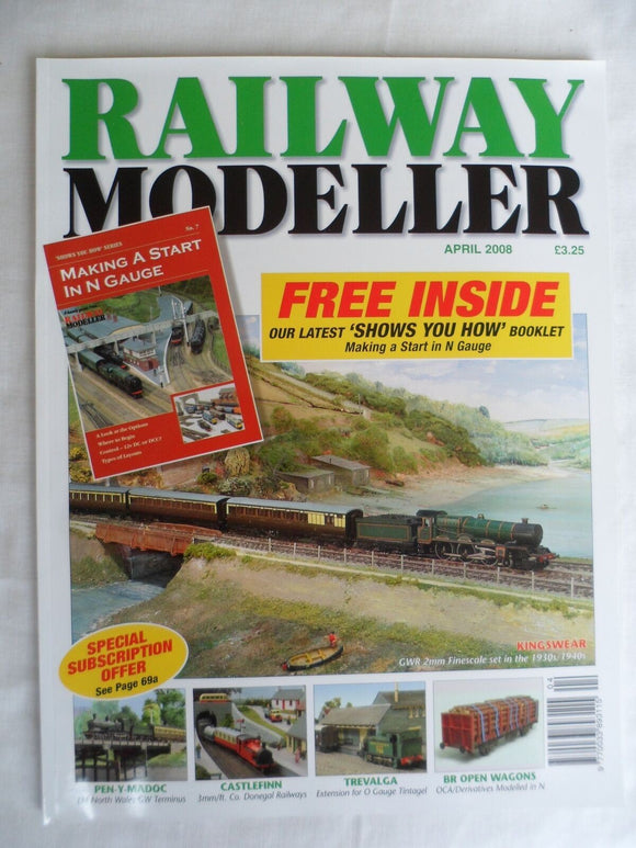 Railway modeller - April 2008 - Motor barge Erith scale drawings