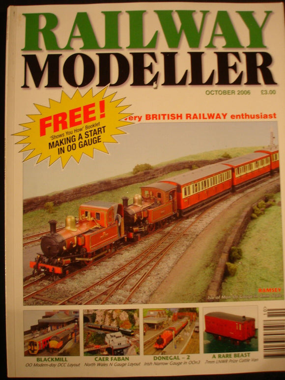 Railway Modeller Oct 2006 Blackmill, Caer Faban, Donegal, Ramsey