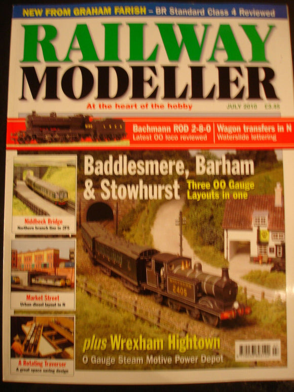Railway Modeller July 2010 Niddbeck, Wrexham, Rotating transverser