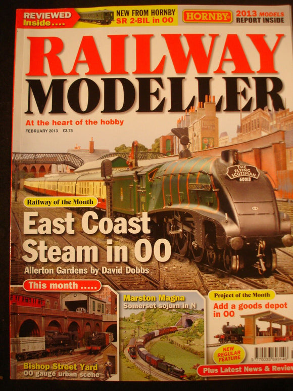 Railway Modeller East coats steam in OO, Add a goods depot in OO
