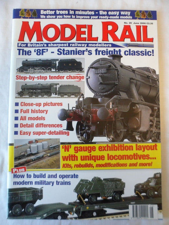 Model Rail - June 2000 - Stanier 8F - Build and operate Military trains