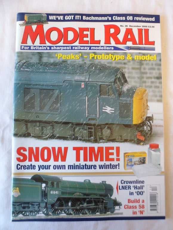 Model Rail - December 2000 - Modelling snow