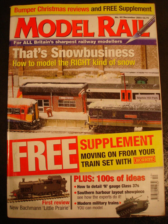 Model Rail Magazine Dec 2003 - Model military trains
