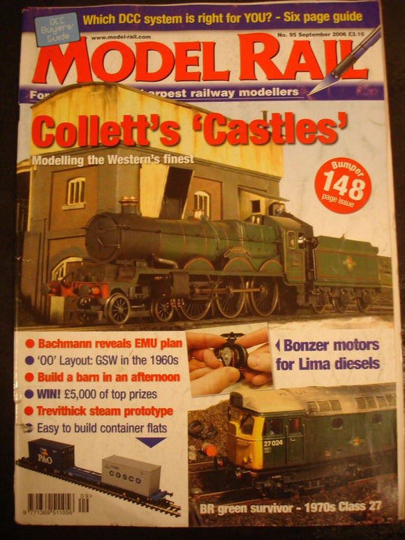 Model Rail Magazine Sep 2006 - Build a barn, Easy container flats