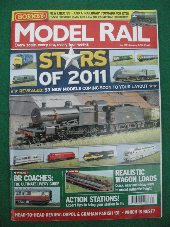 Model Rail Magazine Mar 2011 - BR coaches livery guide - Realistic wagon loads