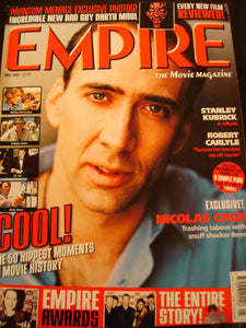 Empire Magazine film Issue 119 May 1999 Nicholas Cage