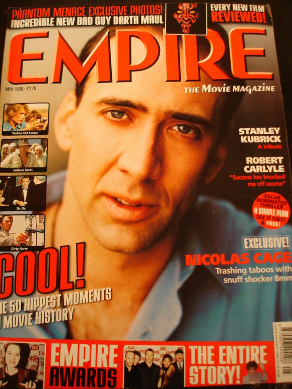 Empire Magazine film Issue 119 May 1999 Nicholas Cage