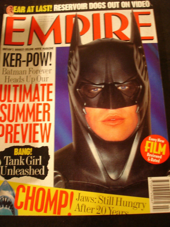 Empire Magazine film Issue 73 July 1995 Batman