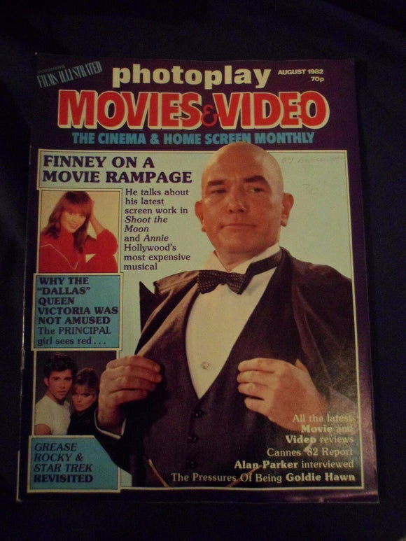 Vintage Photoplay Magazine - August 1982 - Goldie Hawn - Albert Finney