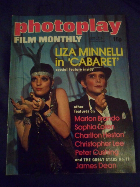 Vintage Photoplay Magazine - June 1972 -  Liza Minnelli