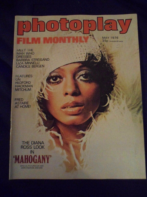 Vintage Photoplay Magazine - May 1976 - Diana Ross - Mahogany