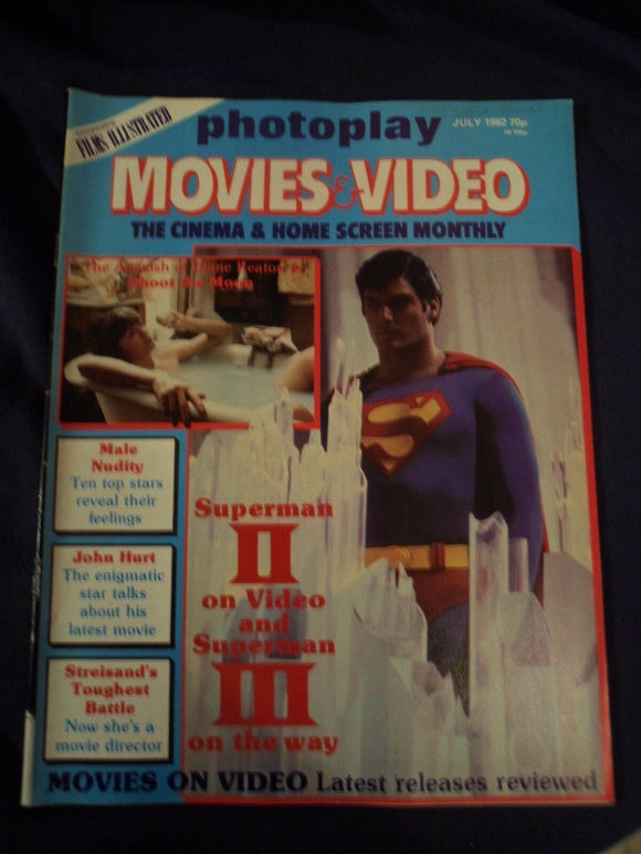 Vintage Photoplay Magazine - July 1982 - Superman