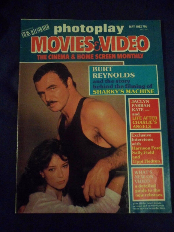 Vintage Photoplay Magazine - May 1982 - Burt Reynolds - Harrison Ford