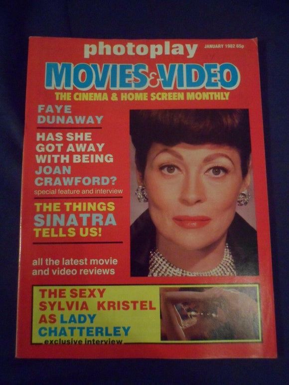 Vintage Photoplay Magazine - January 1982 - Lady Chatterley