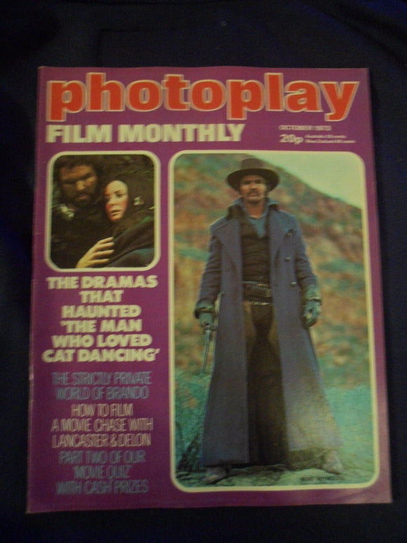 Vintage Photoplay Magazine - October 1973 -