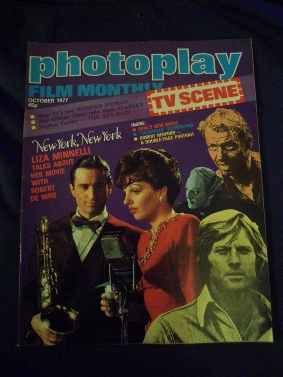 Vintage Photoplay Magazine - October 1977 - New York, New York