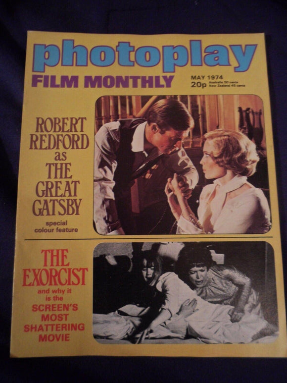 Vintage Photoplay Magazine - May 1974 - The Exorcist