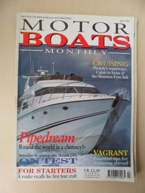 Motor Boats monthly - July 1995 - Sunseeker 46 - Maxum 2300 -