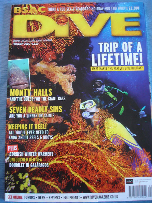 Dive mag - Feb 2006 - Cornish winter warmers - Galapagos