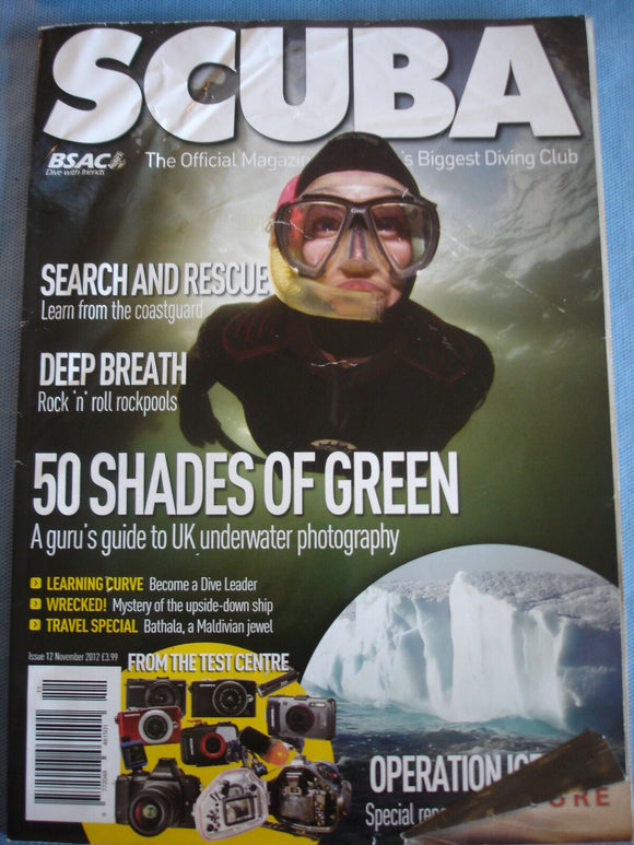Scuba magazine Nov 2012 - Uk underwater photography