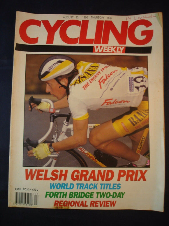 Vintage - Cycling Weekly  - 23 August 1990 - Birthday gift for the Cyclist