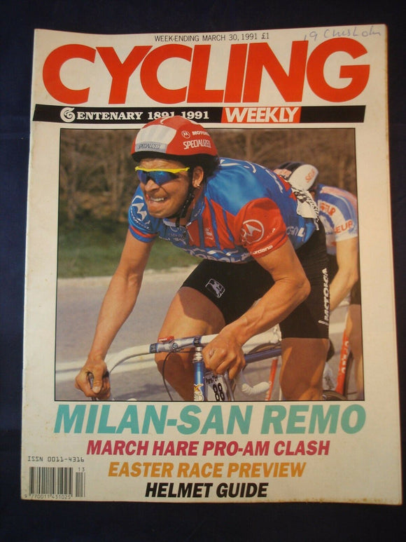 Vintage - Cycling Weekly  - 30 March 1991 - Birthday gift for the Cyclist