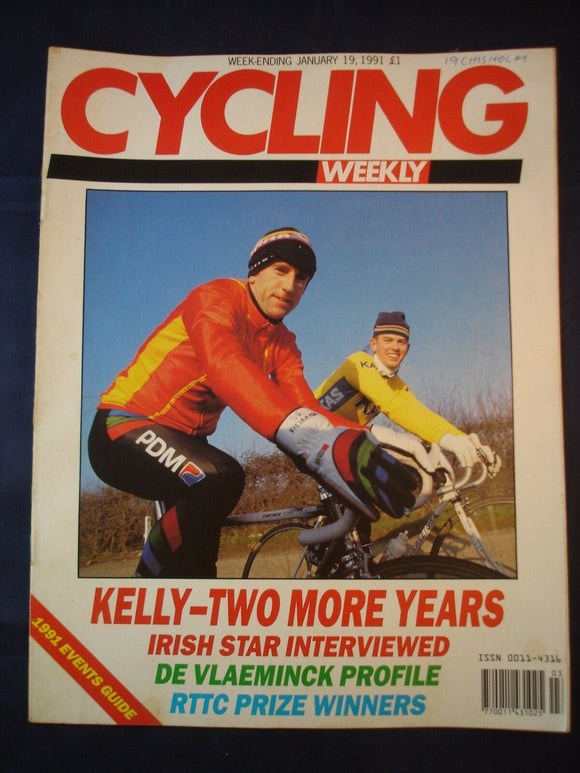 Vintage - Cycling Weekly  - 19 January 1991 - Birthday gift for the Cyclist
